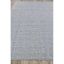 Nova Handcrafted Gray Stripe Synthetic Flatweave 6' x 9' Rug