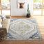 Ivory Sparkle Easy-Care Synthetic 8' x 10' Area Rug