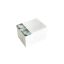 Iridescent Grey Mother of Pearl & White Marble Decor Box