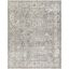 Davina Vintage-Inspired Gray Polyester 7'10" x 10' Rug