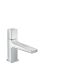 Metropol Polished Chrome Minimalist Double Handle Bathroom Faucet