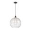 Edison Matte Black Globe Pendant Light with Versatile Design