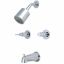 Polished Chrome Multi-Head Wall Mounted Shower Faucet