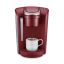 Vintage Red Programmable Drip Coffee Maker with Permanent Filter