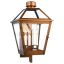 Hyannis Contemporary Natural Copper Outdoor Wall Lantern