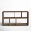 Berlin Refined Walnut Console with White Cubes by Temahome