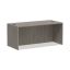 Valencia 70'' Gray Commercial Grade Laminate Desk with Filing Cabinet