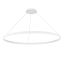 Sirius 30" White Silicone LED Pendant with Dimmable Light