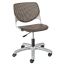 Brownstone Metal Swivel Task Chair with Perforated Back