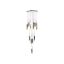 Aspen Polished Nickel 13-Light LED Crystal Tiered Chandelier