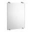 Latitude 30" Satin Nickel Frameless Rectangular Vanity Mirror