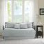 Quebec Gray Reversible Daybed Cover Set with Embroidered Pillow