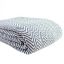 King Size Grey Herringbone Cotton Throw Blanket