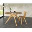 Catalina 48" Round Natural Cherry Wood Extendable Dining Table