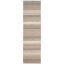 Beach House Elegance Hand-Tufted Wool Runner Rug in Beige, 27" x 6"