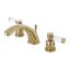 Paris Elegance 8'' Polished Brass Widespread Bathroom Faucet