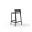 Eugeni Quitllet Black Matte Outdoor Counter Stool