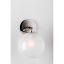 Polished Nickel 1-Light Dimmable LED Sconce with Frosted Glass