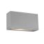 Rubix Graphite Dimmable LED Outdoor Wall Sconce, 10" Wide