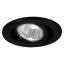Sleek 2.5" Black Aluminum & Steel Adjustable Recessed Light Trim