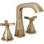 Modern Elegance Champagne Bronze 6 7/8" Widespread Bathroom Faucet