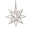 Ethereal Brass Moravian Star 15" Pendant Light