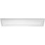 Sleek White Aluminum LED Flush Mount for Indoor/Outdoor Use