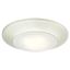 Brushed Nickel 3.9" LED Canless Recessed Downlight 12W