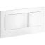Veil Universal Fit Dual-Flush Wall Actuator Plate, White