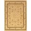 Elegant Camel and Black Hand-Knotted Wool Area Rug, 12'2" x 15'1"
