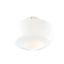 Classic 7" White Opal Glass Schoolhouse Ceiling Fan Light Cover