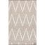 Simplicity Handmade Flatweave Cotton Beige Rug 9' x 12'