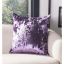 Gili Light Purple Velvet 18-inch Decorative Pillow