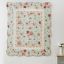 Antique Rose Multicolor Cotton Reversible Throw Blanket