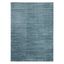 Elysian Blue and Grey Hand-Knotted Wool Blend 4x6 Area Rug