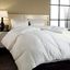 Full White Cotton Down Alternative Reversible Bedspread