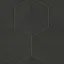 Allora Hexagon Matte Black Porcelain Tile 8.5" x 10"