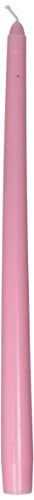 Elegant Pink and Lavender 12-Inch Handpoured Taper Candles