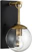 Bronze Mid-Century Modern Dimmable Outdoor Wall Lantern