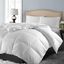 Twin White Egyptian Cotton Down Alternative Comforter