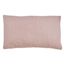 Pink Faux Mohair Rectangular Throw Pillow, 14 x 23 in