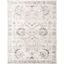 Ivory Beige Rectangular Stain-Resistant Synthetic Area Rug 2' x 3'