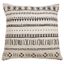 Natural Mud Cloth Pattern Cotton Throw Pillow Cover, 22 in