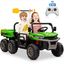 Green 24V 6x6 Ride-On UTV with Remote Control