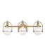 Somerset Heritage Brass 3-Light Dimmable Bath Vanity