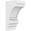 White 8" Architectural Grade PVC Decorative Corbel