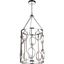 Valdi 32.5" Polished Nickel LED Chandelier with Crystal Accents