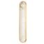 Manhasset Aged Brass Dimmable LED Wall Sconce with Alabaster Shade