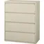 Putty 4-Drawer Lockable Fire Resistant Lateral File Cabinet