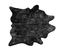 Handmade 5' x 7' Black and Silver Spot Cowhide Area Rug